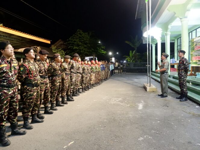
Peringati Harlah ke 91, PAC Ansor Srumbung Gelar Apel dan Lomba PBB Banser