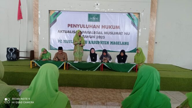
PC Muslimat NU Magelang dan LPBH NU Gelar Penyuluhan Paralegal Untuk Akses Keadilan Perempuan dan Anak