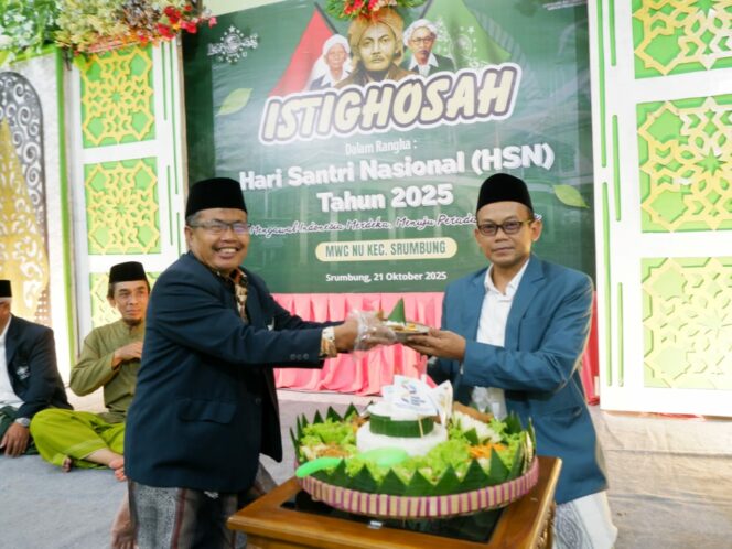 MWC NU Srumbung Gelar Istighosah Akbar, Kuatkan Sinergi Ranting dan Banom