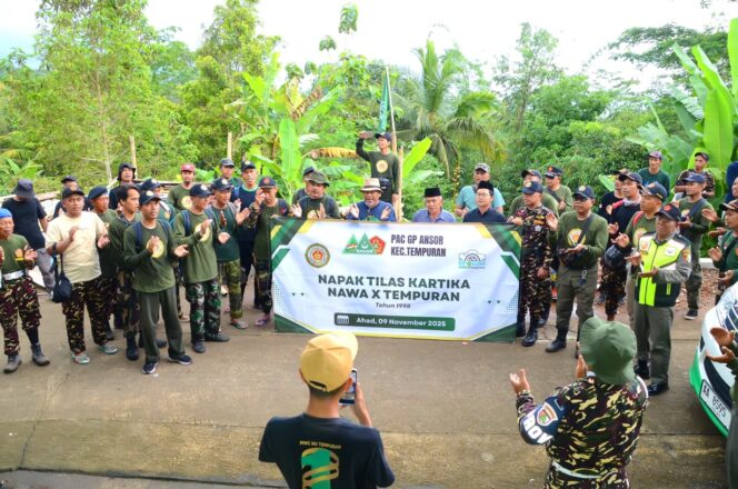 
GP Ansor Tempuran Gelar Napak Tilas Kartika Nawa X 1998, Kobarkan Semangat Kepahlawanan dan Khidmah Kader