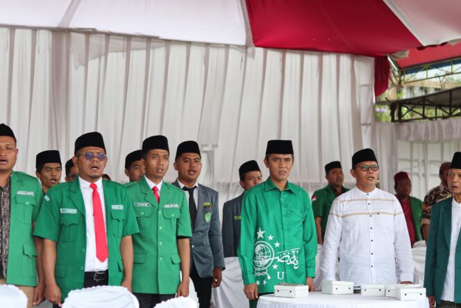 
Gelar Diklatsar Banser Kartikanawa XXIX, Ikhtiar Teguhkan Kader Banser Jogo Bumi, Jogo Pangan lan Pakarti.