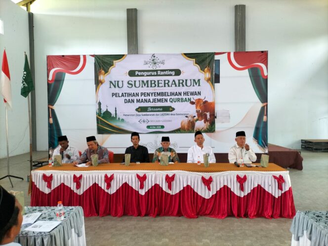 
PRNU Sumberarum Gelar Pelatihan Penyembelihan Hewan dan Manajemen Qurban