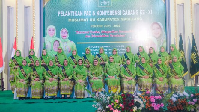 
Kembali Pimpin Muslimat NU Kabupaten Magelang untuk ke-4 Kalinya, Hj. Noer Istiqomah Siap Perkuat Sinergi
