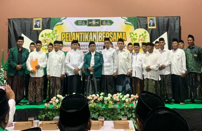 
Pelantikan Bersama PRNU, GP Ansor, IPNU Dan IPPNU Desa Bumirejo Berlangsung Khidmat