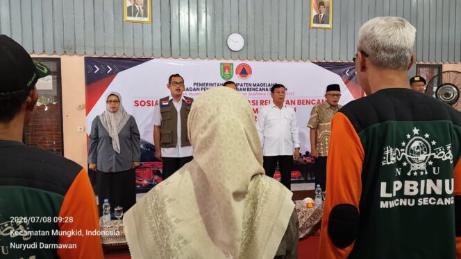 
Antisipasi Dampak El Nino, LPBI NU Ikuti Konsolidasi Mitigasi Bencana Kemarau di Magelang